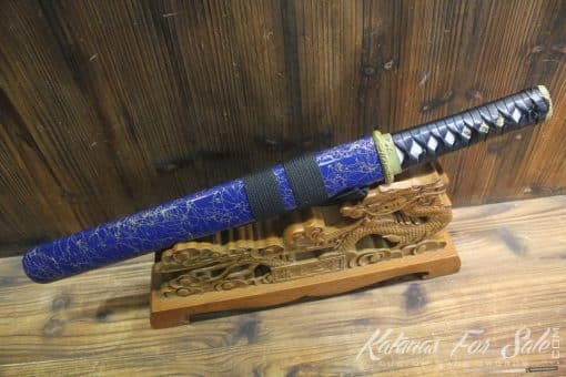 Hand Forged 1095 Clay Tempered Tanto - Image 4