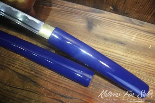 1060 Heat Tempered Katana, Wakizashi & Tanto Shirasaya Set - Image 26