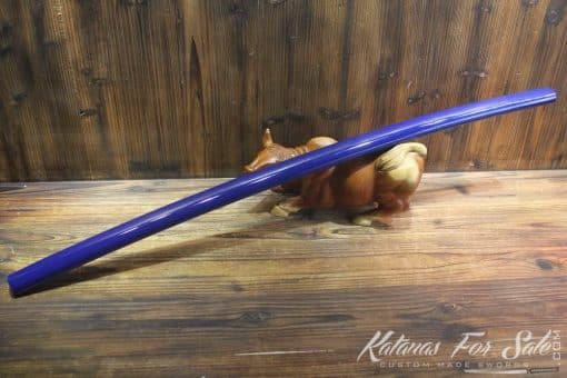 1060 Heat Tempered Katana, Wakizashi & Tanto Shirasaya Set - Image 11