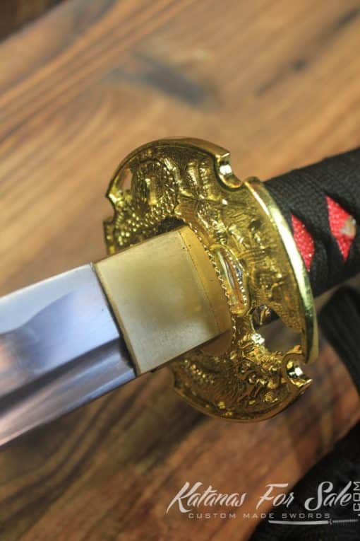 1060 Carbon Steel Heat Tempered Katana Sword - Image 2