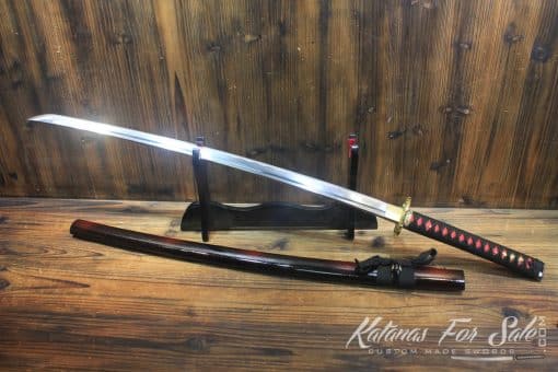 1060 Carbon Steel Heat Tempered Katana Sword - Image 6