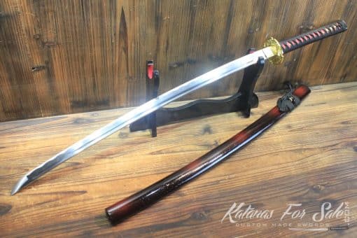 1060 Carbon Steel Heat Tempered Katana Sword