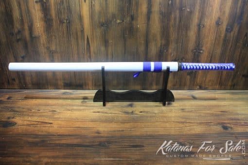 Hand Forged Blue Acid Dye High Carbon Steel Ninjato Samurai Sword - Image 10