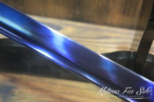 Hand Forged Blue Acid Dye High Carbon Steel Ninjato Samurai Sword - Image 8