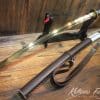 Hand Forged Gold Acid Dye T10 Steel Tachi Samurai Sword