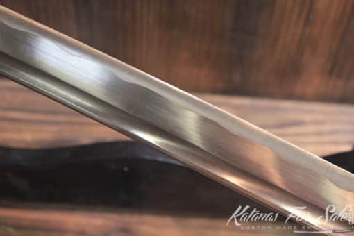 Hand Forged Gold Acid Dye High Carbon Steel Katana Samurai Sword - Image 10