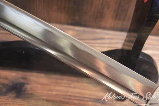 Hand Forged Gold Acid Dye High Carbon Steel Katana Samurai Sword - Image 9