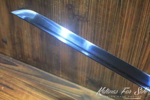 Hand Forged Blue Acid Dye High Carbon Steel Ninjato - Image 8