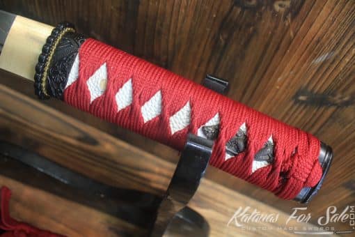 1095 Clay Tempered Japanese Tanto - Image 8