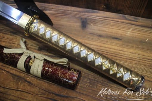 1060 Heat Tempered Straight Blade Ninjato - Image 7