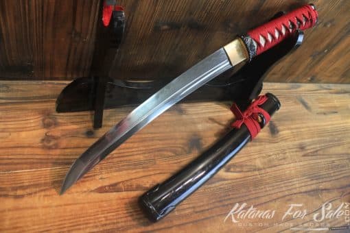 1095 Clay Tempered Japanese Tanto