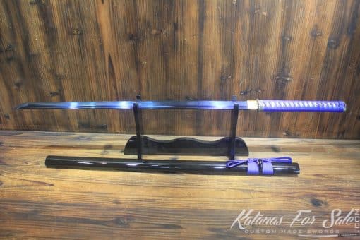 Hand Forged Blue Acid Dye High Carbon Steel Ninjato