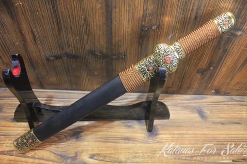 Chinese Handmade Qin Dynasty One Handed Short Jian Sword - Image 6