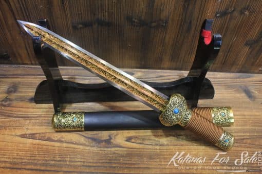 Chinese Handmade Qin Dynasty One Handed Short Jian