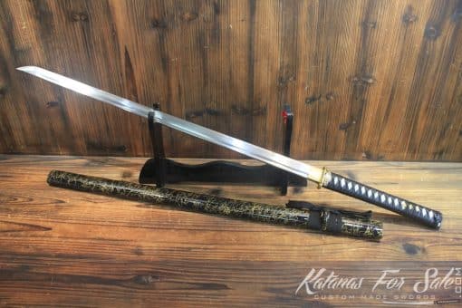 1060 Heat Tempered Straight Ninjato - Image 5