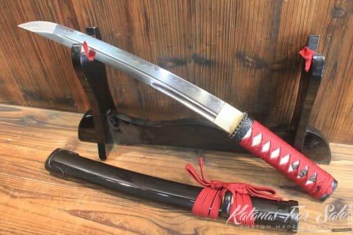 1095 Clay Tempered Japanese Tanto - Image 3