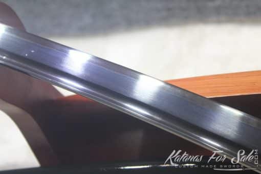 Japanese Black Acid T10 Clay Tempered Samurai Sword Katana & Wakizashi - Image 6