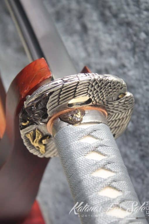 Japanese 9260 Spring Steel Wakizashi Samurai Sword - Image 7