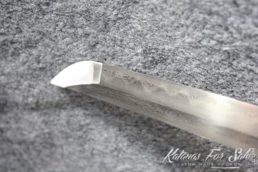 Japanese Sakura Hand Forged Folded Clay Tempered T10 Samurai Wakizashi & Tanto Set - Image 8