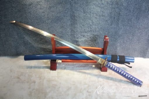 Japanese Sakura Hand Forged Folded Clay Tempered T10 Samurai Katana Sword