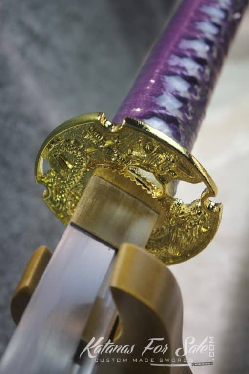 AISI 1060 Carbon Steel Dragon Katana - Image 11
