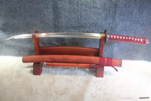 Hand Forged Wakizashi T10 Clay Tempered Samurai Sword