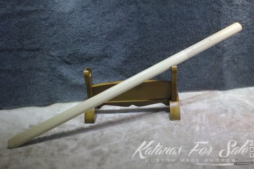 T10 Folded Clay Tempered Maple Wood Shirasaya - Image 3