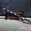 Black Acid Blade Straight Ninjato - Japanese Ninja Sword