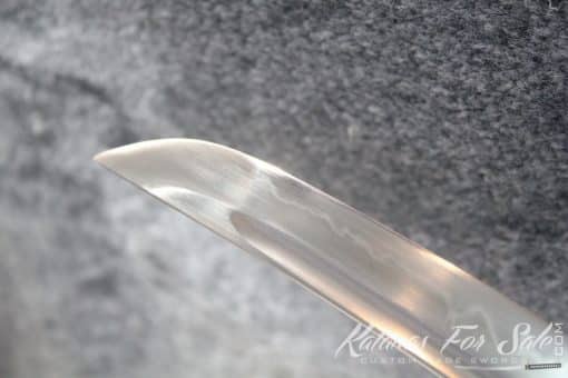 Hand Forged Wakizashi T10 Clay Tempered Samurai Sword - Image 8