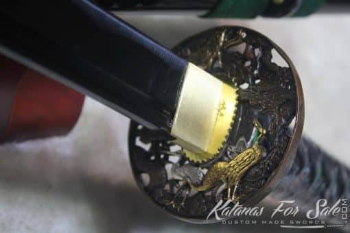 Black Acid Blade Straight Ninjato - Japanese Ninja Sword - Image 6