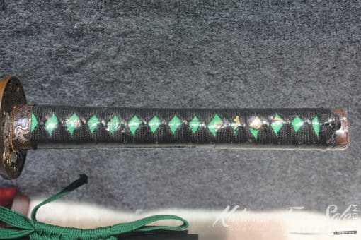 Black Acid Blade Straight Ninjato - Japanese Ninja Sword - Image 5