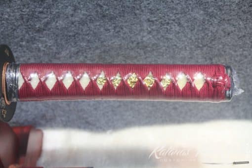Hand Forged Wakizashi T10 Clay Tempered Samurai Sword - Image 4