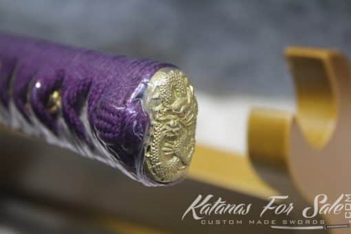 AISI 1060 Carbon Steel Dragon Katana - Image 3