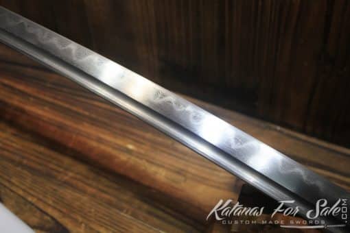 Hand Forged Samurai Katana Sword T10 Folded Clay Tempered Japanese Crane - Image 7