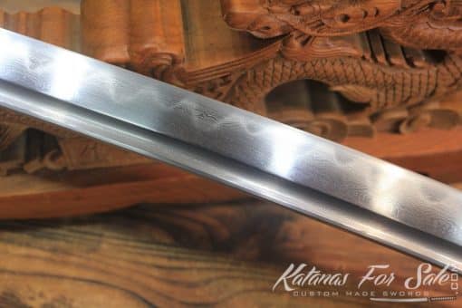 Hand Forged Samurai Katana Sword T10 Folded Clay Tempered Japanese Crane - Image 6