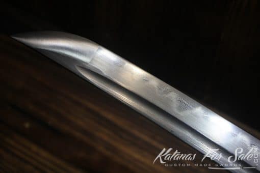 Hand Forged Samurai Katana Sword T10 Folded Clay Tempered Japanese Crane - Image 5