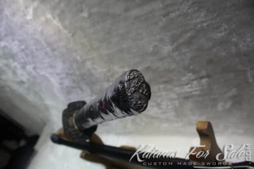 Straight Blade Ninjato 1060 Carbon Steel Ninja Sword - Image 11