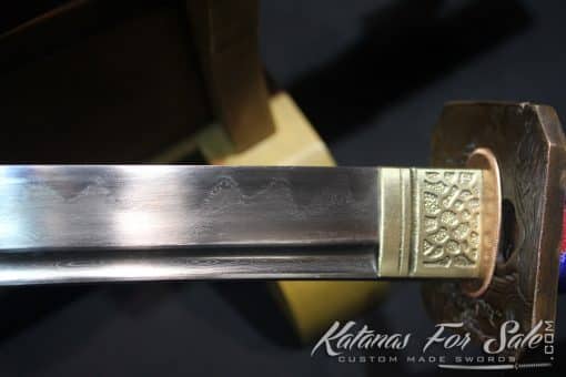 Beautiful Katana Sword from T10 Folded Clay Tempered Steel - Image 6