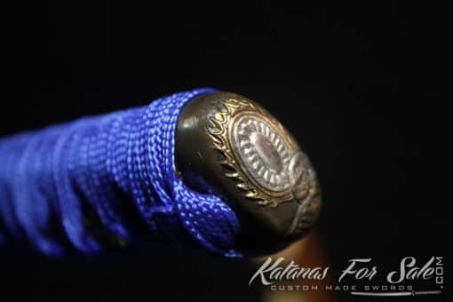 Beautiful Katana Sword from T10 Folded Clay Tempered Steel - Image 9
