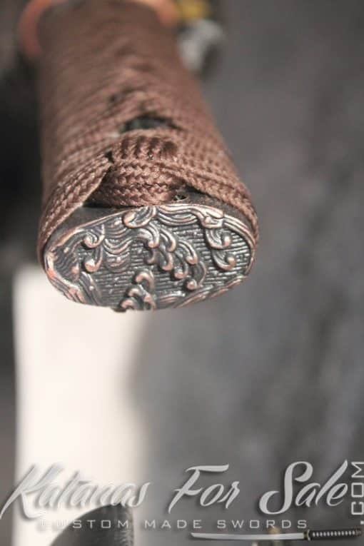 Japanese Rosewood Clay Tempered Tanto - Image 7