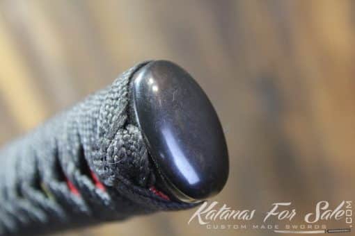 Double Edge Katana T10 Folded Clay Tempered Steel - Image 10