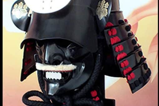 Samurai Helmet - Toyotomi Clan Kabuto with Menpo