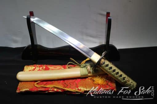 Japanse Natural Maple Wood Tiger Tanto - Image 5