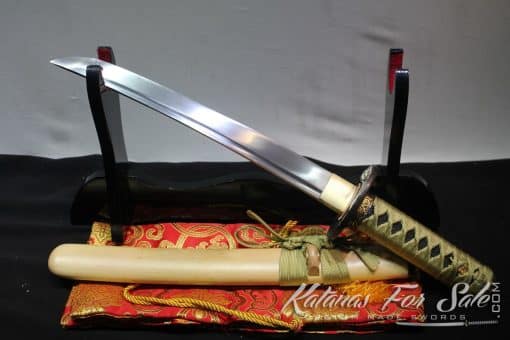 Japanse Natural Maple Wood Tiger Tanto - Image 6
