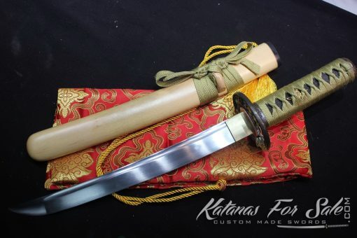 Japanse Natural Maple Wood Tiger Tanto