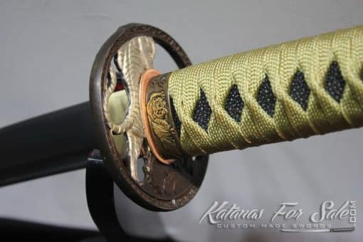 Japanse Natural Maple Wood Tiger Tanto - Image 9