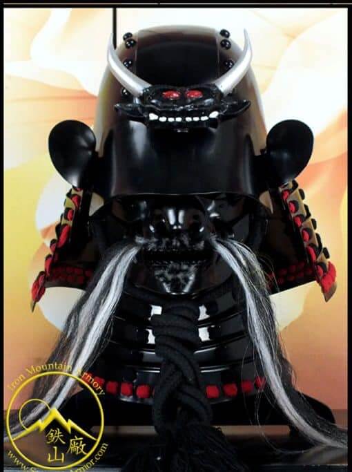 Samurai Helmet - Kaymon Samurai Kabuto with Menpo - Image 2