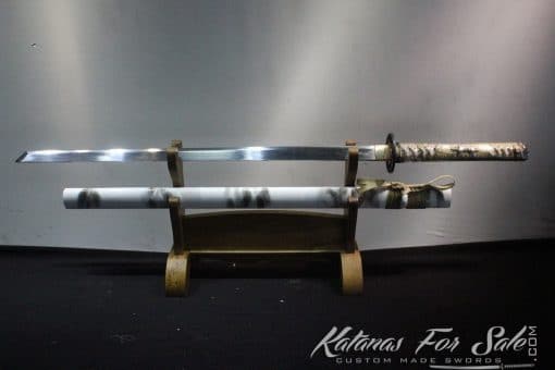 Japanese KirihaZukuri Ninjato Folded Spring Steel - Image 13