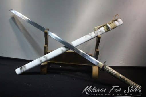Japanese KirihaZukuri Ninjato Folded Spring Steel