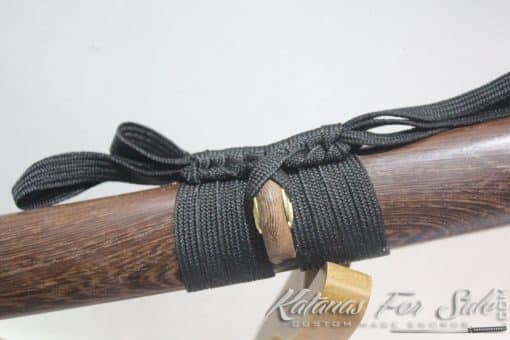 Japanese Hiragana Double Edge Katana Folded Clay Tempered Steel - Image 4